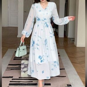 Flower printed Dress